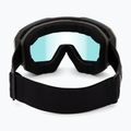 UVEX Evidnt Attract V ski goggles + case black matt/mirror rainbow clear 4
