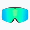 UVEX children's ski goggles Pwdr FM black matt/mirror green yellow clear 2