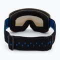 UVEX children's ski goggles Pwdr FM black matt/mirror blue smoke clear 3