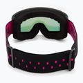UVEX children's ski goggles Pwdr FM black matt/mirror pink green clear 3