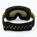 UVEX children's ski goggles Pwdr FM black matt/mirror yellow green clear 3