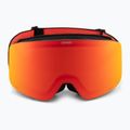 UVEX children's ski goggles Pwdr FM black matt/mirror red orange clear 2