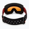UVEX children's ski goggles Pwdr FM black matt/mirror red orange clear 3