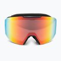 Ski goggles UVEX Evidnt Attract S V + case black matt/mirror rainbow clear 3