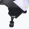 Ski helmet UVEX Levitate MIPS black/lavender matt 8