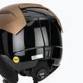 Ski helmet UVEX Levitate MIPS brown/black matt 7