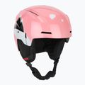 Children's ski helmet UVEX Viti Set + goggles Speedy Pro pink penguin/lasergold lite