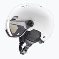 Ski helmet UVEX Wanted Visor Pro V white matt