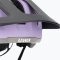 UVEX React MIPS bike helmet lilac/oak matt 7