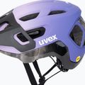 UVEX React MIPS bike helmet lilac/oak matt 8