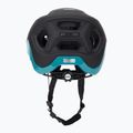 UVEX bike helmet React black/teal matt 4