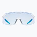 UVEX Pace Stage Small V white matt/mirror blue sunglasses 2