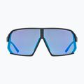 UVEX Sportstyle 237 CV black matt/mirror blue sunglasses 2