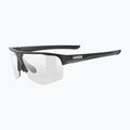 UVEX Axos Set black matt/mirror silver/clear sunglasses 2