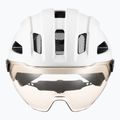 Bike helmet UVEX Stride Visor white matt/litemirror silver 2