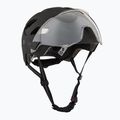 Bike helmet UVEX Stride Visor black matt/litemirror silver 9