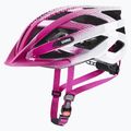 Bike helmet UVEX Air Wing pink / white