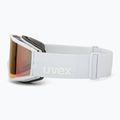 Ski goggles UVEX Blast CV white matt/mirror rose 4