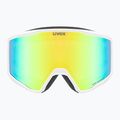 Ski goggles UVEX Blast FM S2 white matt/mirror green 2