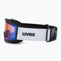 Ski goggles UVEX Blast FM black matt/mirror blue 4