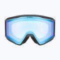 Ski goggles UVEX Blast FM black matt/mirror blue 6