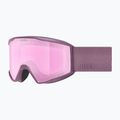 Ski goggles UVEX Blast FM plum matt/mirror purple