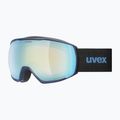 Ski goggles UVEX Victorious FM dust blue matt/mirror sapphire 5