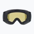 Ski goggles UVEX Victorious FM black matt/mirror ruby 7