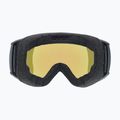 Ski goggles UVEX Victorious FM black matt/mirror blue 7