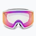 Ski goggles UVEX Provoqe V white matt/vario pink mirror 2