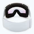 Ski goggles UVEX Provoqe V white matt/vario green mirror 3