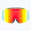 Children's ski goggles UVEX Pwdr FM white matt/mirror rainbow/green/clear 2