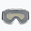 Ski goggles UVEX Gravity FM white matt/mirror silver/green/clear 2