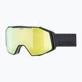 Ski goggles UVEX Gravity FM black matt/mirror yellow/orange/clear