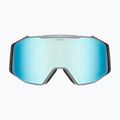 Ski goggles UVEX Gravity FM rhino matt/mirror ice/green/clear 2