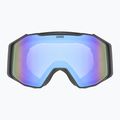 Ski goggles UVEX Gravity FM S2 black matt/mirror blue 2