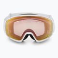 Ski goggles UVEX Victorious S V white matt/vario rose mirror 2