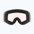Ski goggles UVEX Victorious S V white matt/vario rose mirror 7