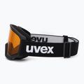 Ski goggles UVEX Athletic LGL black matt/yellow/clear 4