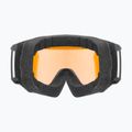 Ski goggles UVEX Athletic LGL black matt/yellow/clear 3