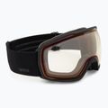 Ski goggles UVEX Victorious Pro V black matt/vario red mirror