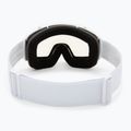 Ski goggles UVEX Victorious S Pro V white matt/vario red mirror 3