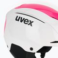 Ski helmet UVEX Resolution SL white/pink 7