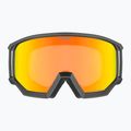 Ski goggles UVEX Athletic CV black/mirror red 2