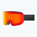 Ski goggles Uvex Lace Attract FM black matt/mirror red 7