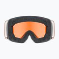 Children's ski goggles UVEX Pwdr LG Jr white matt/orange/clear 2