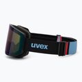 Ski goggles Uvex Lace Attract FM black matt/mirror blue 4