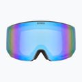 Ski goggles Uvex Lace Attract FM black matt/mirror blue 7