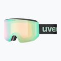 Ski goggles Uvex Lace Attract FM black matt/mirror opal 7