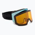 Ski goggles Uvex Lace Attract FM black matt/mirror ice